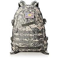 F-Style Backpack with Embroidered Patch, Waterproof Cloth, US Military A-3 Mall Compatible Backpack