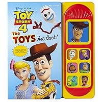 Disney Pixar Toy Story 4 Woody, Buzz Lightyear, Bo Peep, and More! - The Toys are Back! Sound Book - PI Kids (Play-A-Sound) Disney Pixar Toy Story 4 Woody, Buzz Lightyear, Bo Peep, and More! - The Toys are Back! Sound Book - PI Kids (Play-A-Sound) Board book
