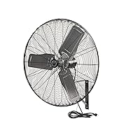 TPI 8749202 CACU30WO Oscillating Commercial Wall Fan, 30
