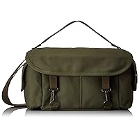Domke F-2 original shoulder bag 700-02D (Olive) for Canon, Nikon, Sony, Leica, Fujifilm & Olympus DSLR or Mirrorless Cameras with Space for Multiple Lenses Up to 300mm and Accessories