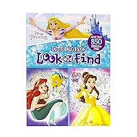 Disney Princess Cinderella, Ariel, Belle, and More! - Lots and Lots of Look And Find Activity Book - PI Kids Disney Princess Cinderella, Ariel, Belle, and More! - Lots and Lots of Look And Find Activity Book - PI Kids Perfect Paperback