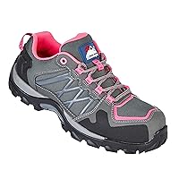 Himalayan 4302 S1P SRC Ladies Pink Grey Composite Toe Metal Free Safety Sports Shoes Sneakers