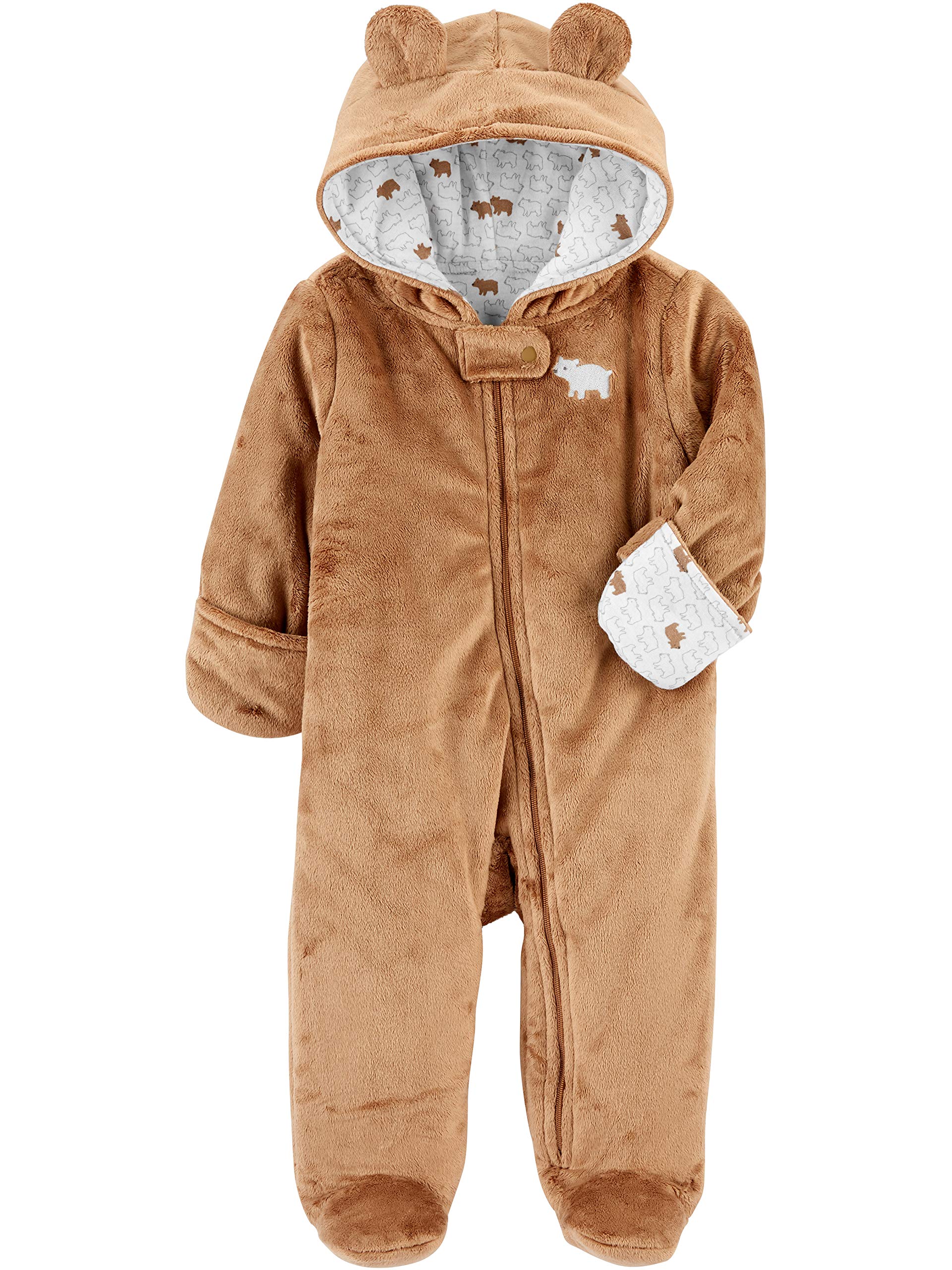 Simple Joys by Carter's Baby Girls' Footed Jumpsuit Pram