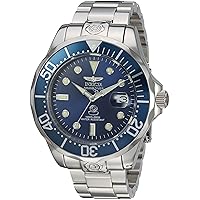 Invicta Men's 'Pro Diver' Automatic Stainless Steel Diving Watch, Silver-Toned (16036)