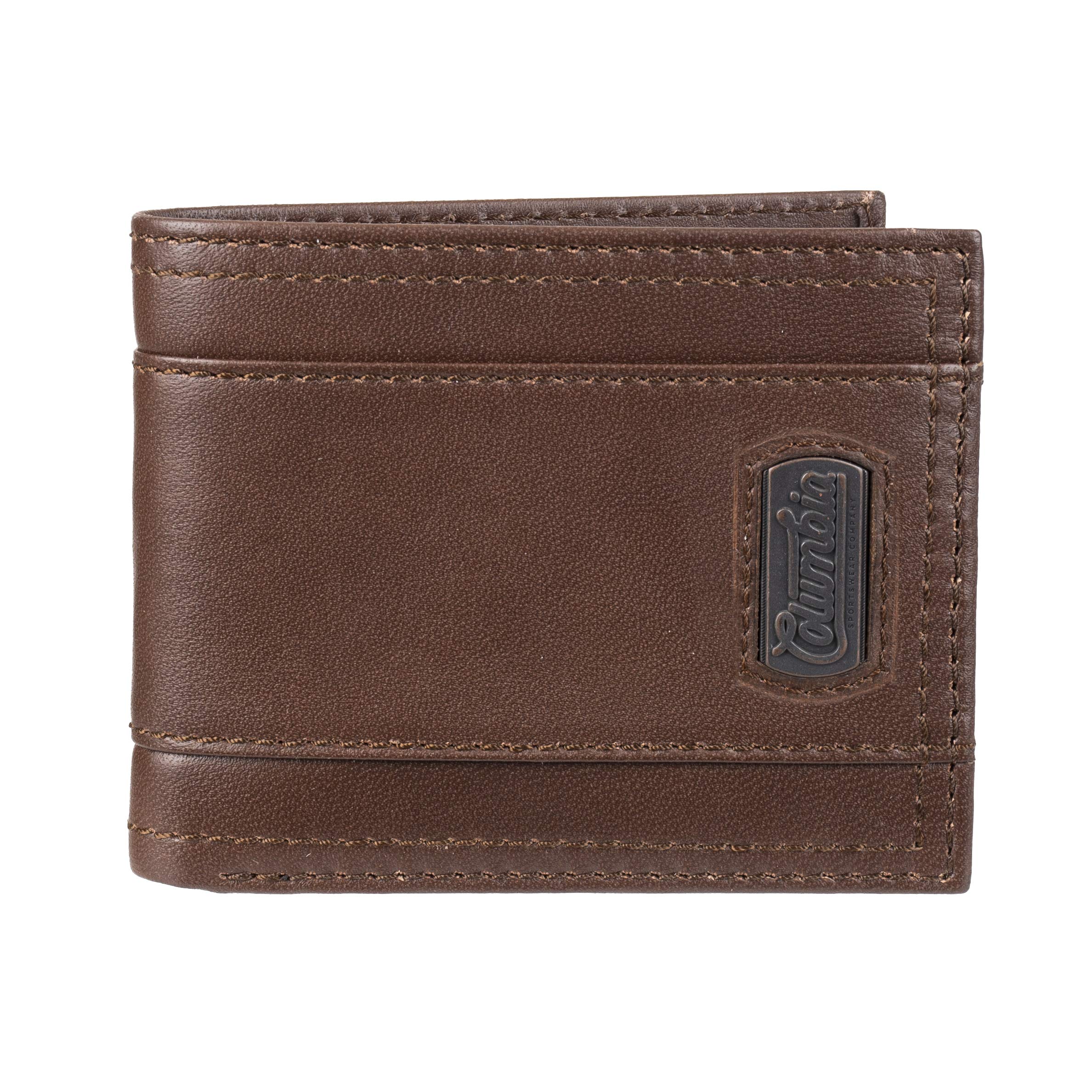 Columbia Men's Leather Traveler Wallet