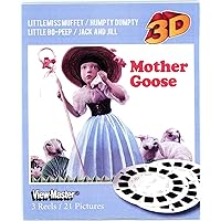Mother Goose Classic Clay Figure Art - Classic ViewMaster 3Reels, 21 3D images