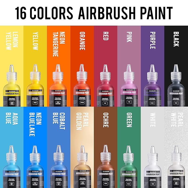  GAAHLERI: airbrush paint