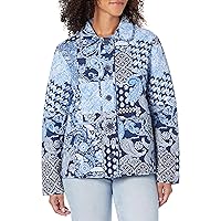 Verabradley Womens Quilted Jacket With Pockets (Extended Size Range)