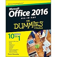 Office 2016 All-in-One For Dummies Office 2016 All-in-One For Dummies Paperback Kindle