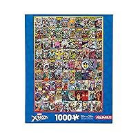 AQUARIUS Marvel X-Men Covers 1000 Piece Jigsaw Puzzle (1000 Piece Jigsaw Puzzle) - Glare Free - Precision Fit - Officially Licensed Marvel Merchandise & Collectibles - 20x28 Inches
