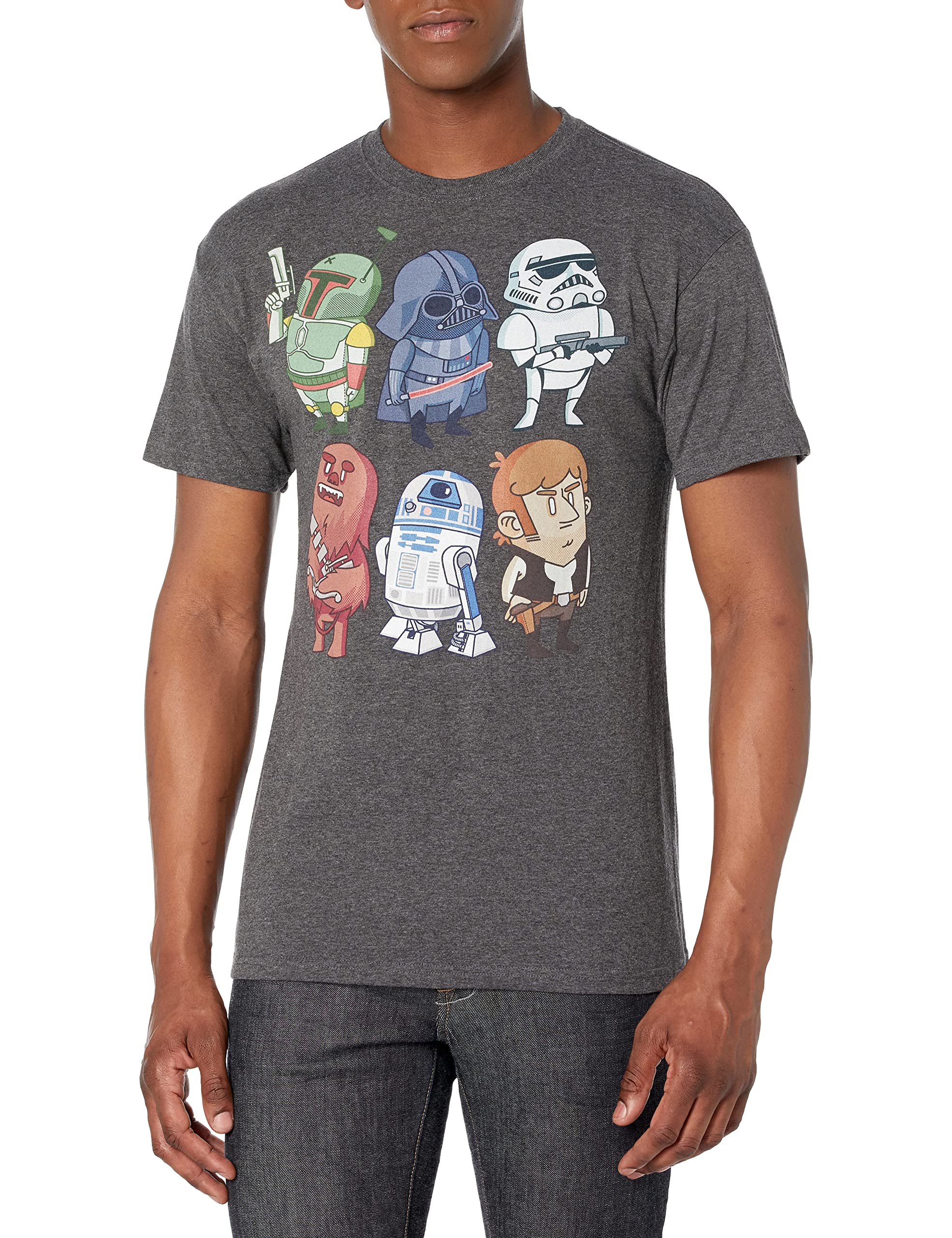 Star Wars Men's Doodles Graphic T-Shirt