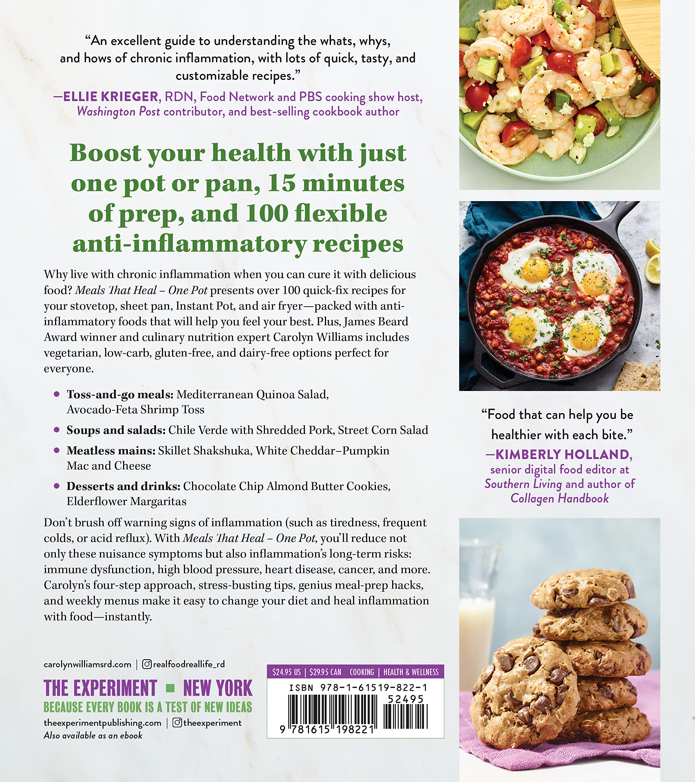 Meals That Heal – One Pot: Promote Whole-Body Health with 100+ Anti-Inflammatory Recipes for Your Stovetop, Sheet Pan, Instant Pot, and Air Fryer