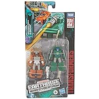 Transformers Toys Generations War for Cybertron: Earthrise Micromaster WFC-E4 Military Patrol 2-Pack - Kids Ages 8 and Up, 1.5-inch