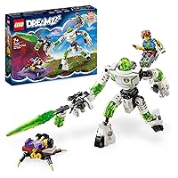 LEGO 71454 DREAMZzz Mateo and the Robot Z-Blob Building Kit with Huge Robot Figure and Mateo & Jayden Minifigures, Construction Toy for Kids, Based on the TV Series, Gift Idea, from 7 Years