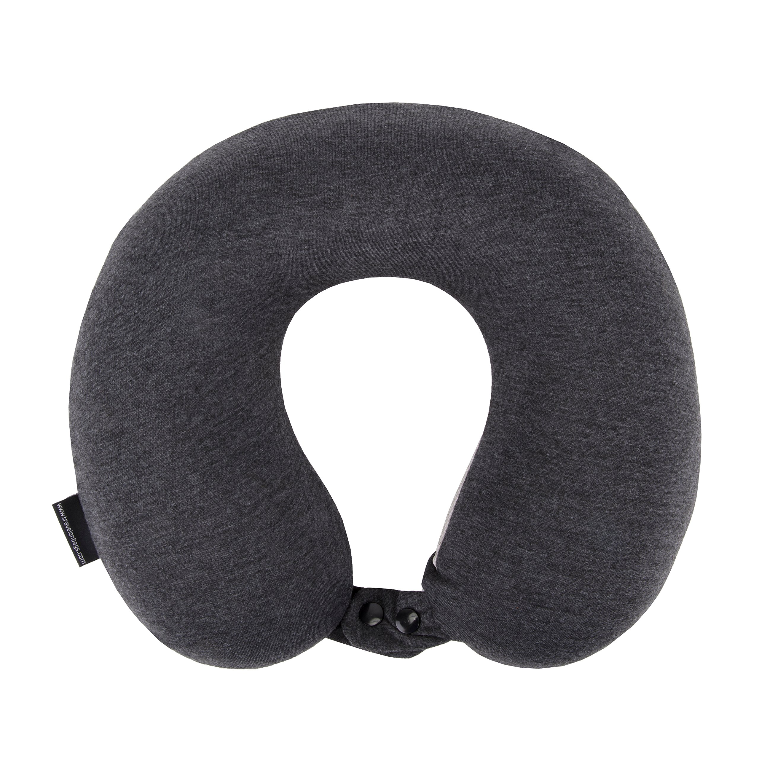 Travelon Cooling Gel Neck Pillow, Charcoal