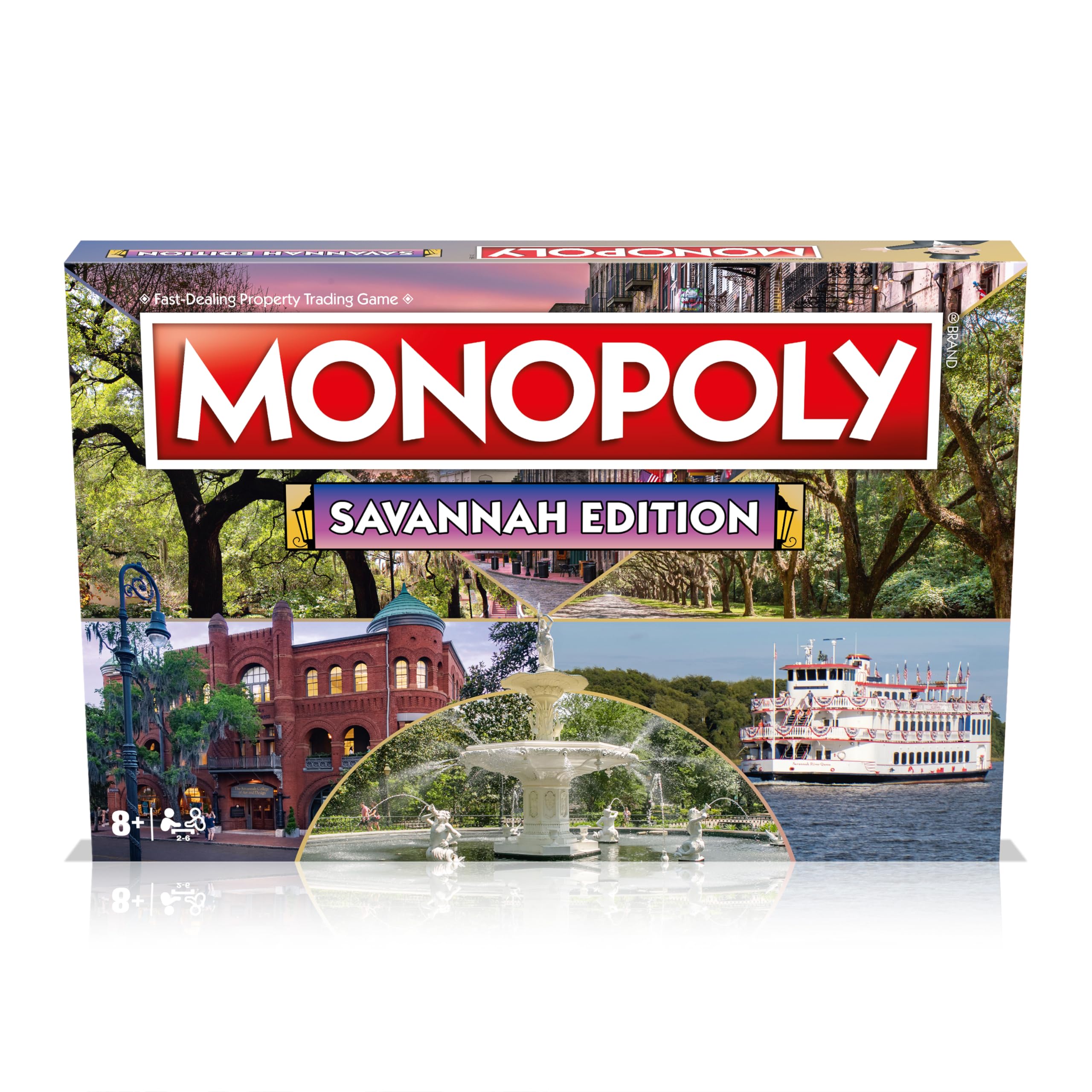 Savannah Monopoly Family Board Game, for 2 to 6 Players, Adults and Kids Ages 8 and up, Buy, Sell and Trade Your Way to Success
