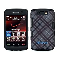 Speck Products Tartan Plaid Fitted Case for BlackBerry Storm2 9550 - Gray
