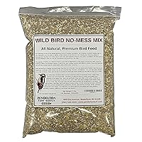 Wild Bird, No-Mess Mix | All-Natural, Premium Bird Seed (9 lb Resealable Bag)