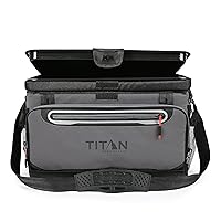 Arctic Zone Titan Deep Freeze Cooler - Zipperless Hardbody Cooler with Deep Freeze Insulation, HardBody Liner, and SmartShelf