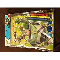 Disney Pixar Toy Story 3 We're Andy's on the Go or Party Pack Coloring 8 Pages Book with Crayons