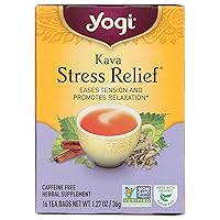 Tea, Kava Stress Relief, 16 Count