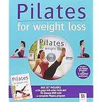 Pilates for Weight Loss Book and DVD Set Pilates for Weight Loss Book and DVD Set Paperback Hardcover Spiral-bound
