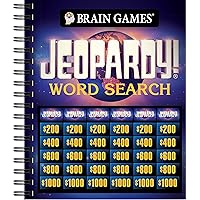 Brain Games - Jeopardy! Word Search Brain Games - Jeopardy! Word Search Spiral-bound