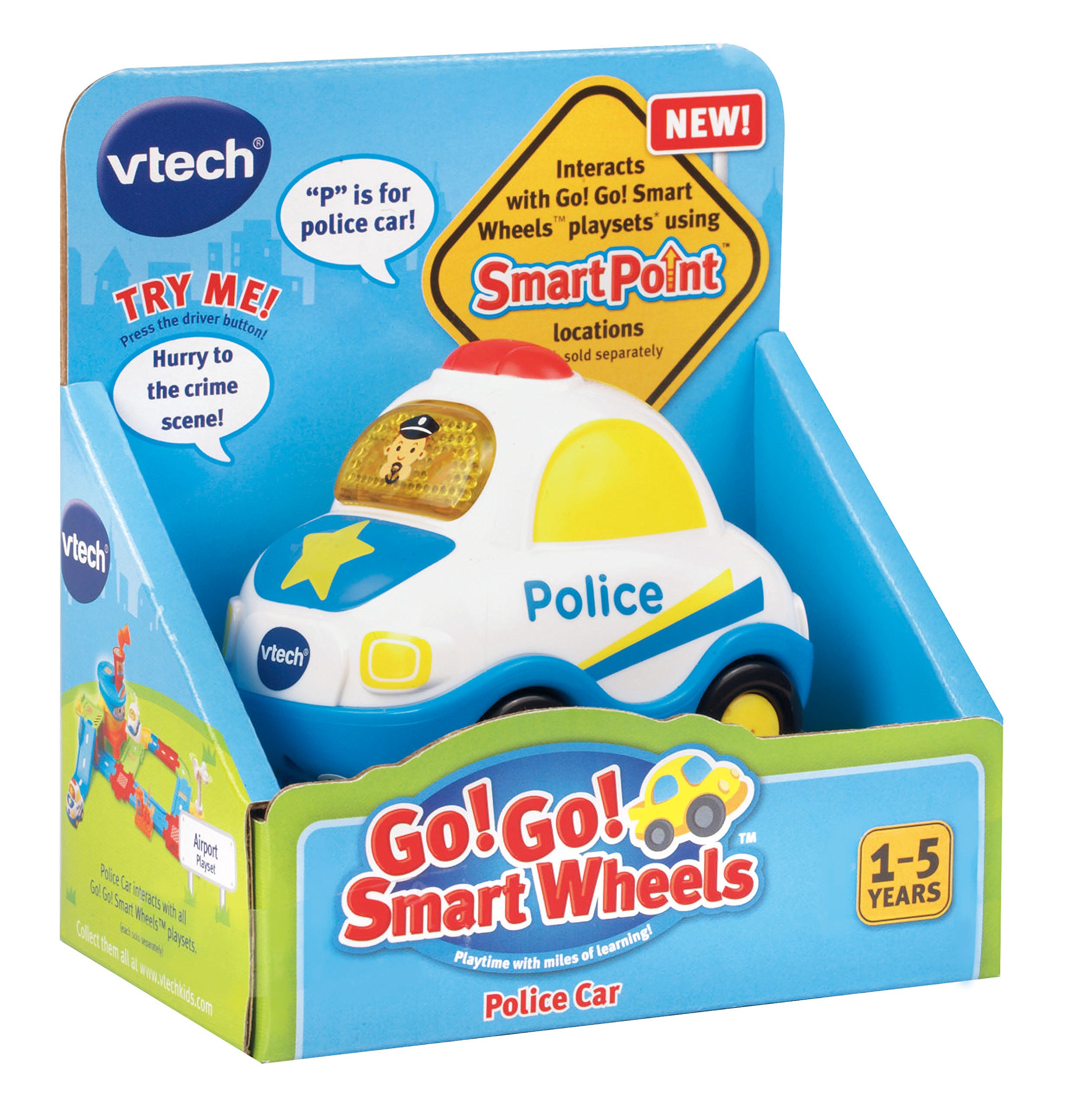 VTech Go! Go! Smart Wheels Police Car