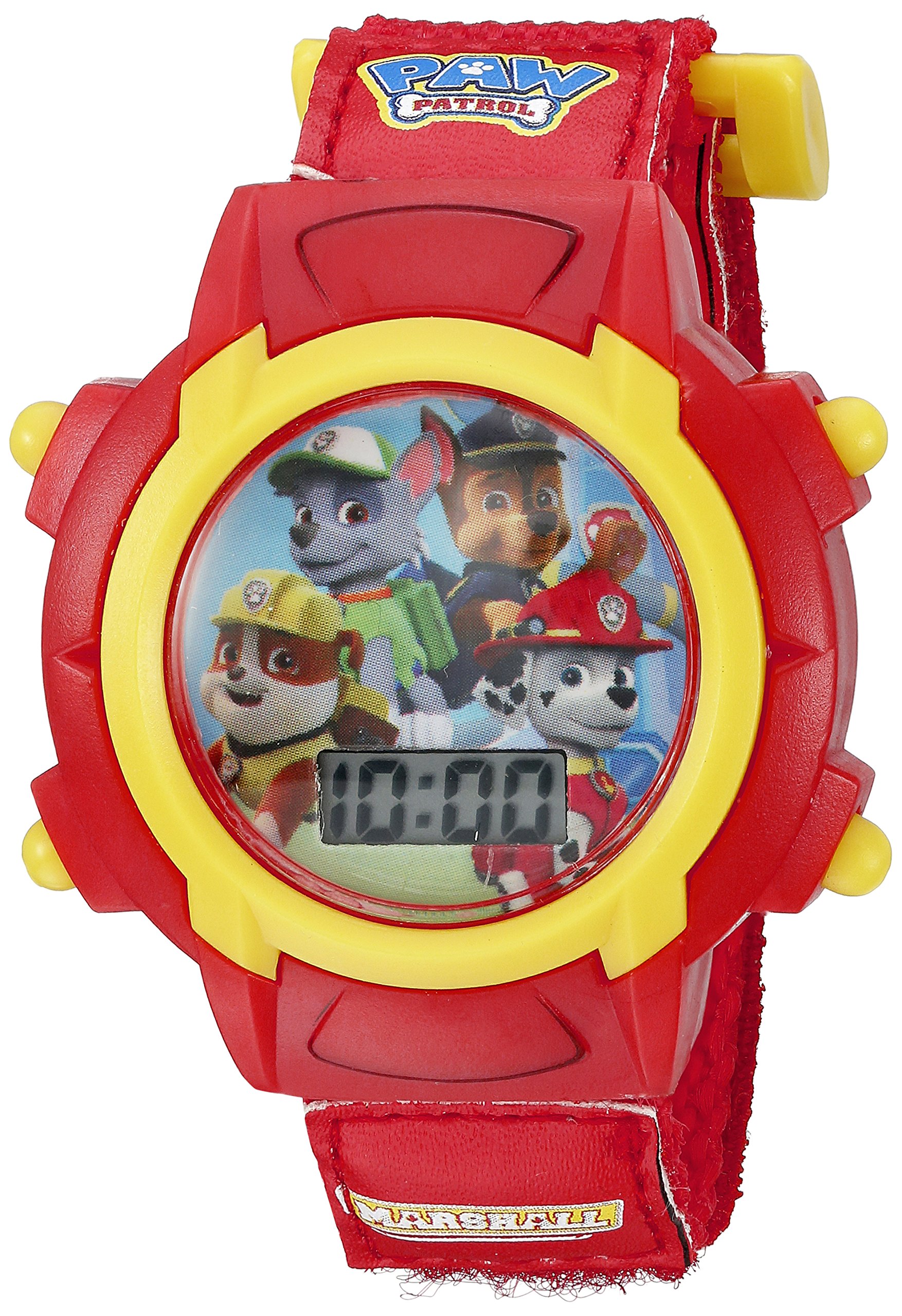 Accutime Kids Paw Patrol Digital LCD Quartz Wrist Watch, Cool Inexpensive Gift & Party Favor for Toddlers, Boys, Girls, Adults All Ages