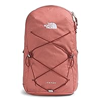 THE NORTH FACE Women's Every Day Jester Laptop Backpack, Light Mahogany Dark Heather/Iron Red/TNF Black, One Size