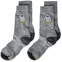 KEEN boys Yeti Pattern Crew Cut Socks