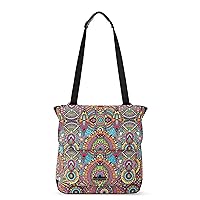 Sakroots Women's Olympic Convertible Backpack, Rainbow Wanderlust, 13IN x 3IN x 12.5IN