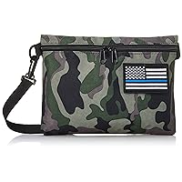 F-Style F-SD010553-096 Sacoche Men's Sacoche Patch, Water Repellent, Camouflage Pattern