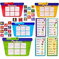 Toyland® Cocomelon Lets Go Shopping Picture Puzzle Game - 4 Puzzles - Toddler Games - Age 18 Months +