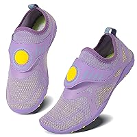 Caitin Boys Girls Water Shoes Quick Drying Aqua Beach Pool Swim Lightweight Athletic Sneakers for Little Big Kids