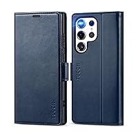 TUCCH Case for Galaxy S24 Ultra, Wallet with Stand RFID Blocking Card Holders, Magnetic PU Leather Protective Flip Cover TPU Shockproof Interior Case Compatible with Galaxy S24 Ultra 6.8