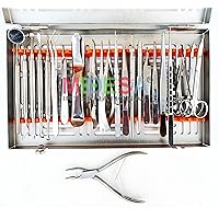 Periodontal Periosteal Oral Micro Surgery Kit Microsurgery Instruments Kit 24 Pcs by MEDESA