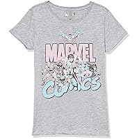 Marvel Girl's Pastel Group T-Shirt