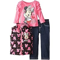 Disney Baby Girls' Minnie Mouse 3 Piece Nylon Vest Set