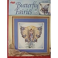 Leisure Arts Butterfly Fairies Cross Stitch Book