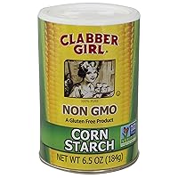 Clabber Girl Non-Gmo Corn Starch, 6.5 Ounce (Pack of 12)