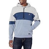 Nautica Men's Sustainably Crafted Colorblock Hoodie