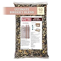 Wild Bird Ultimate Birder's Blend Food Seed For Grosbeaks, Cardinals, Nuthatches, Woodpeckers & Other Wild Birds, 10 Pound