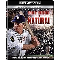 The Natural [4K UHD + Blu-ray] The Natural [4K UHD + Blu-ray] 4K Blu-ray DVD VHS Tape