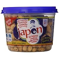 Japon Natural Peanuts with Soy Coating, 21.15 Ounce Japon Natural Peanuts with Soy Coating, 21.15 Ounce