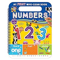 My First Wipe-Clean: Numbers-Teacher-Approved Activities to Help Kids Trace, Write, and Learn Numbers and First Words My First Wipe-Clean: Numbers-Teacher-Approved Activities to Help Kids Trace, Write, and Learn Numbers and First Words Spiral-bound