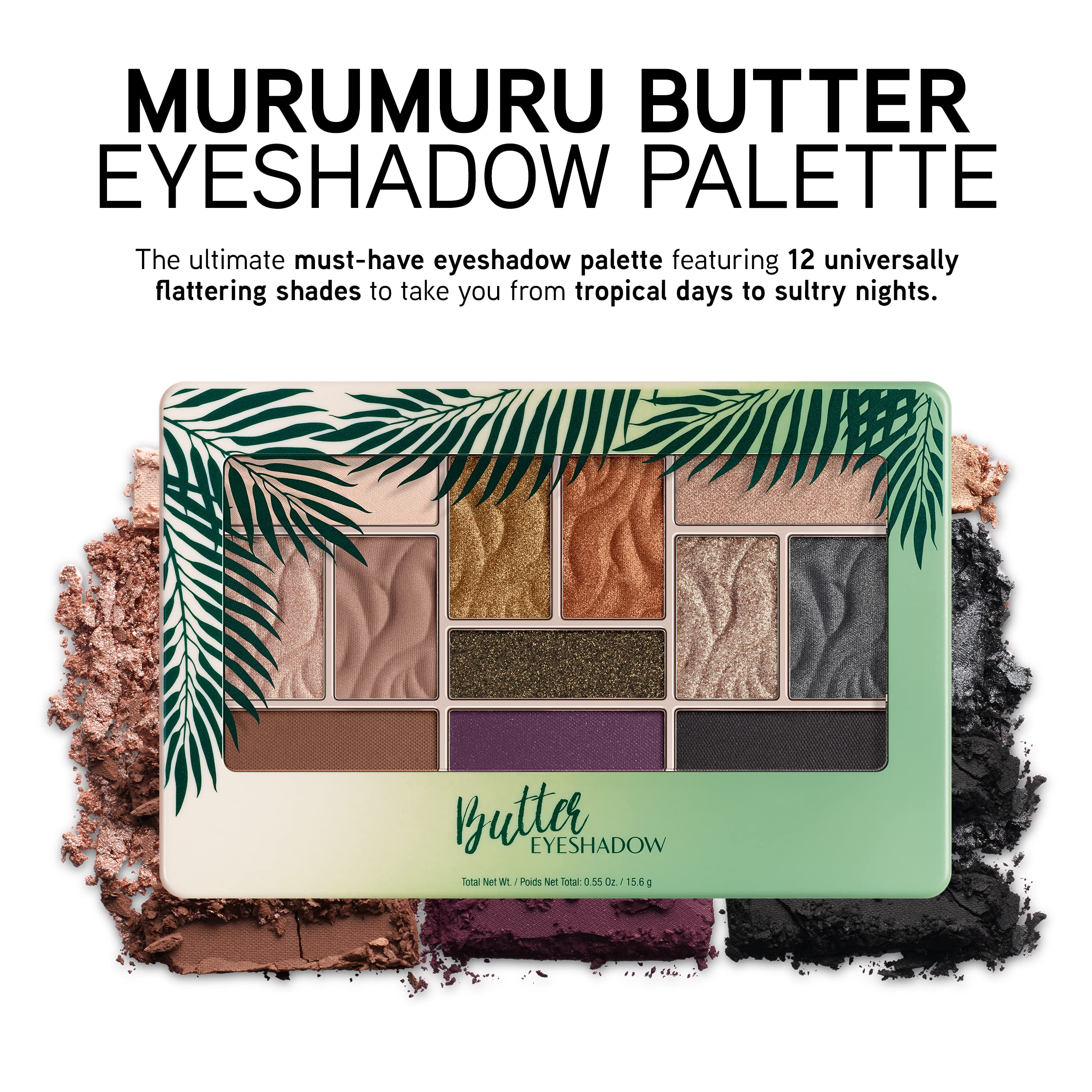 Physicians Formula Murumuru Butter Eyeshadow Palette, Dermatologist Approved, Tropical Days