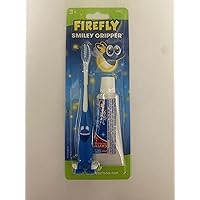 Dr. Fresh Dr. Fresh Smiley Gripper Toothbrush with Kid's Crest Toothpaste -1 set (Color Varies)