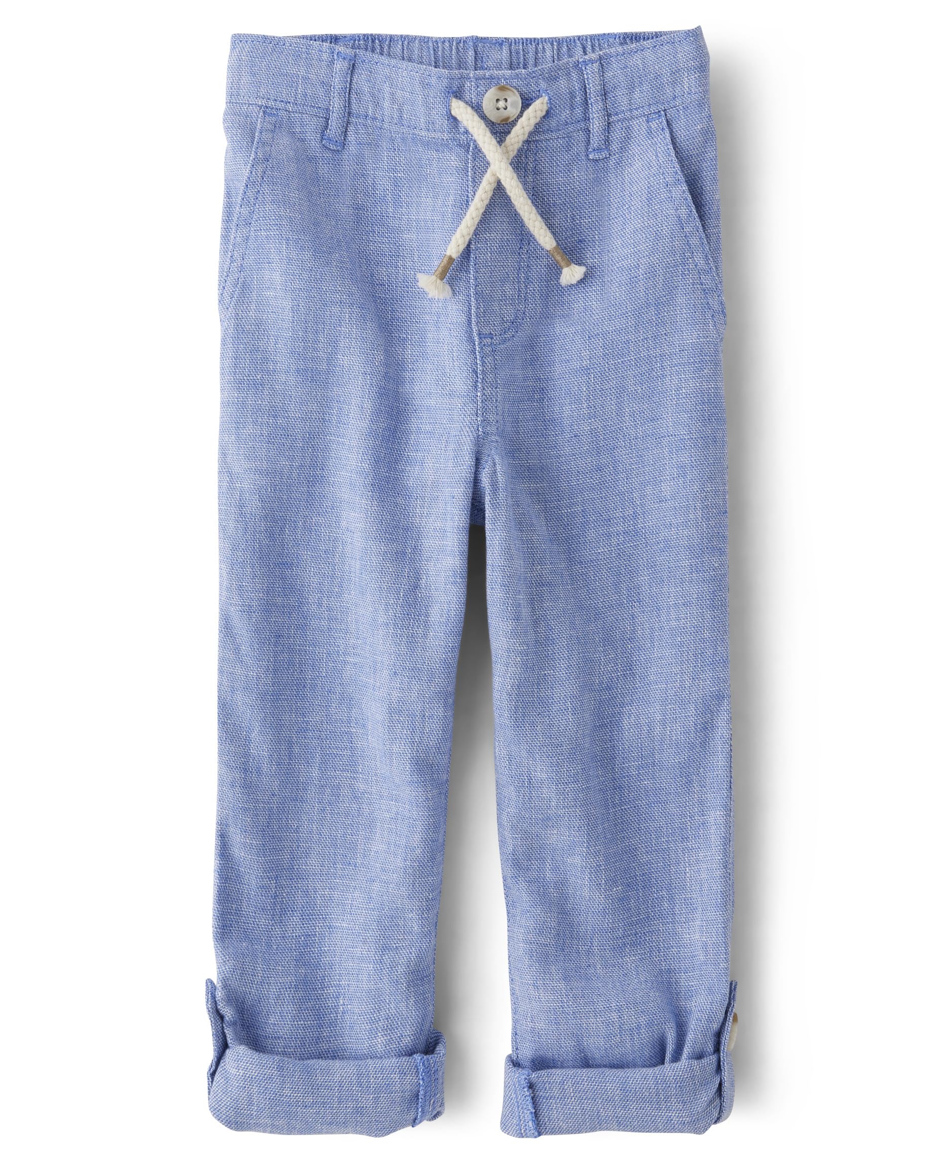 Gymboree Boys' and Toddler Drawstring Linen Pants