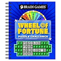 Brain Games - Wheel of Fortune Puzzle Challenge Brain Games - Wheel of Fortune Puzzle Challenge Spiral-bound
